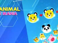 Cute Animal Merge Mania Puzzle Unity Game Source Code