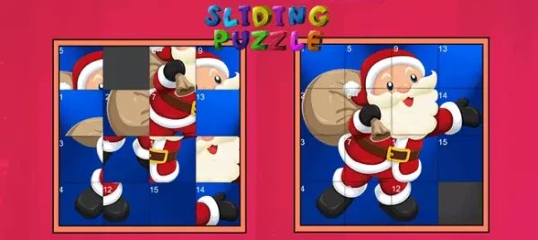 Festive Picture Puzzle Game Source Code