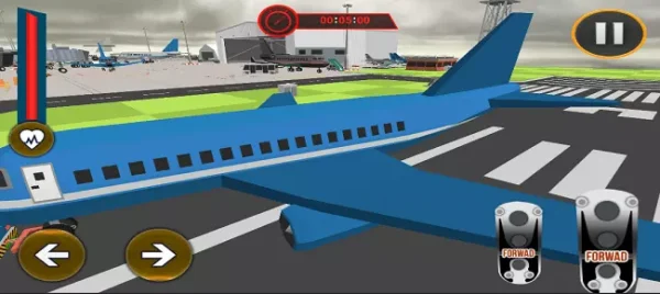 Airport Plane Parking Simulator
