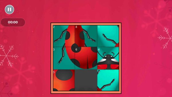 Festive Picture Puzzle Game Source Code
